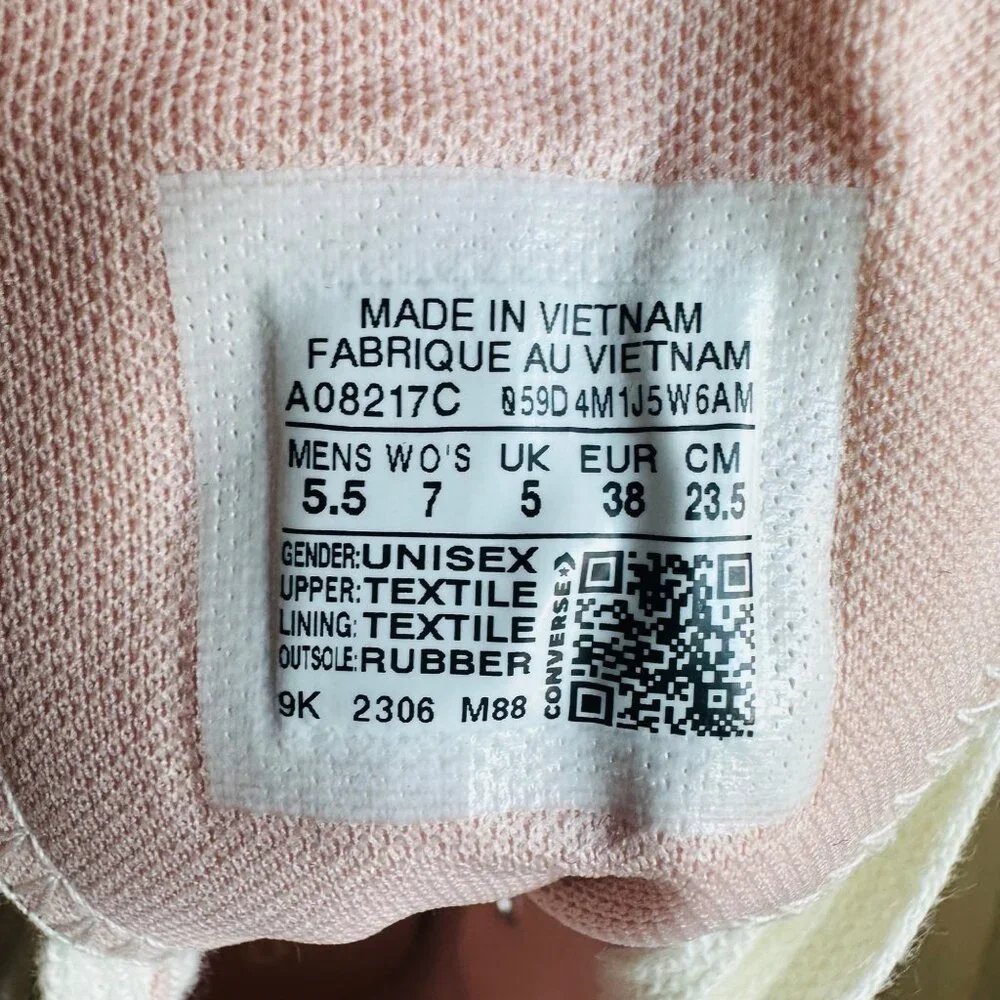 ⭐Converse Run Star Hike Hi 5.5 Men Shoes Beige Purple Sneakers Self Care A08217C - Picture 11 of 11